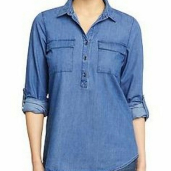 Old Navy Tops - Old navy chambray relaxed top